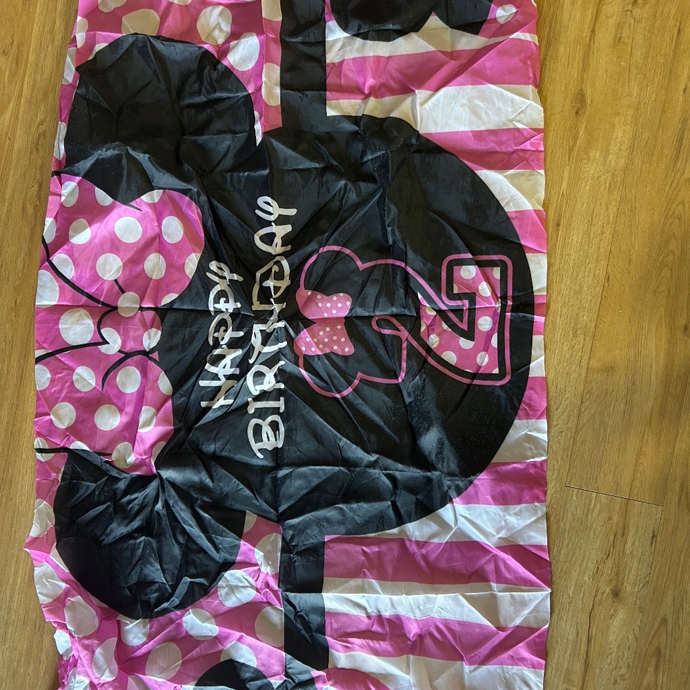 Minnie Mouse 2nd Birthday Backdrop